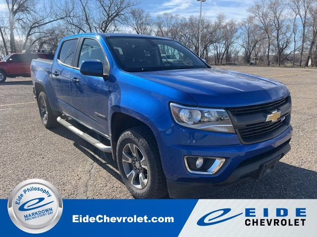 2018 Kinetic Blue Metallic Chevrolet Colorado Z71 4X4 Truck