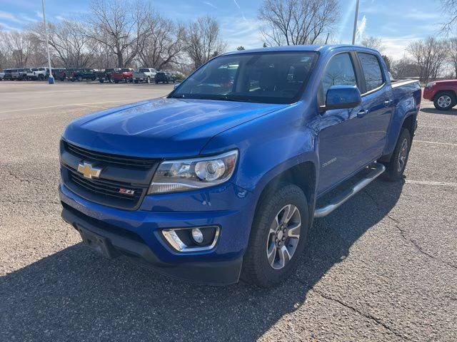 2018 Kinetic Blue Metallic Chevrolet Colorado Z71 4X4 Truck