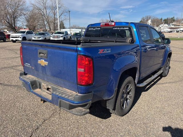 2018 Kinetic Blue Metallic Chevrolet Colorado Z71 4X4 Truck