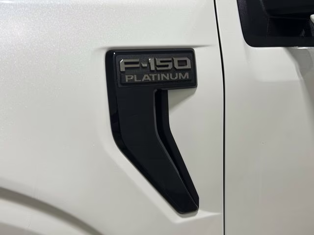 2024 Star White Metallic Tri-Coat Ford F-150 Platinum 4X4 Truck
