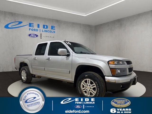 2010 Sheer Silver Metallic Chevrolet Colorado 1LT 4X4 Truck