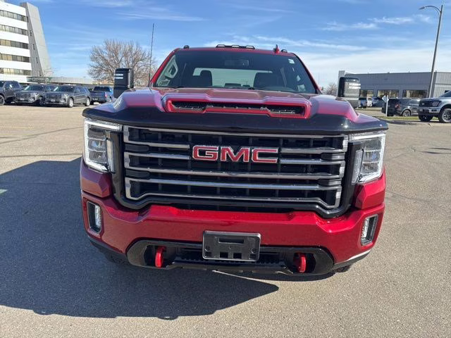 2021 Cayenne Red Tintcoat GMC Sierra 2500HD AT4 4X4 Truck