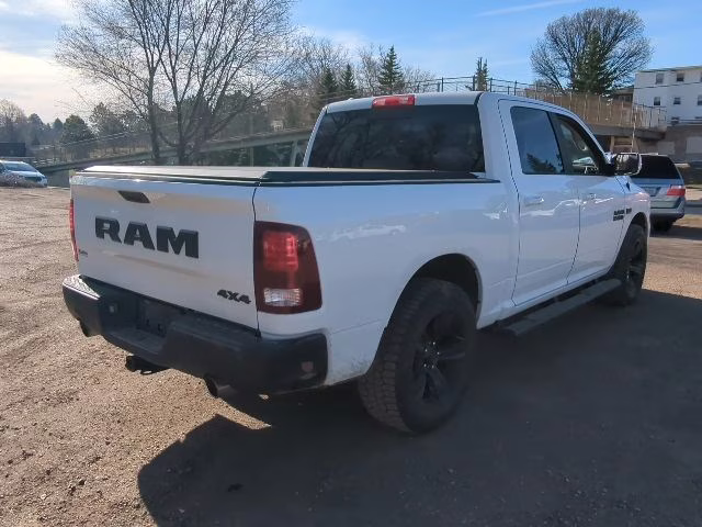2017 Bright White Clearcoat Ram 1500 Night 4X4 Truck