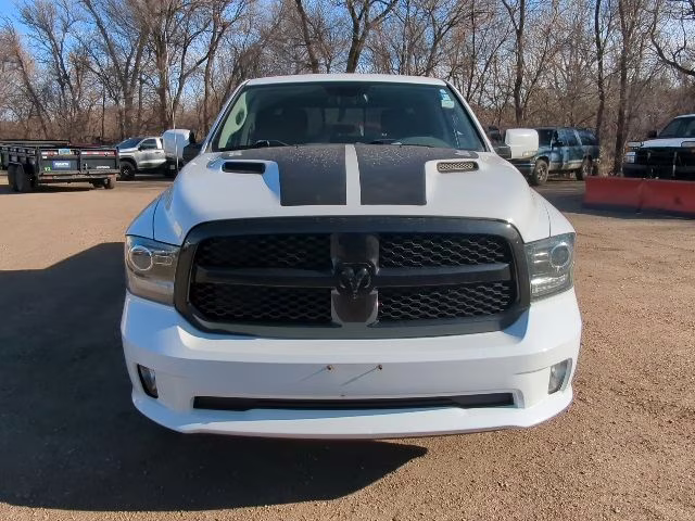 2017 Bright White Clearcoat Ram 1500 Night 4X4 Truck