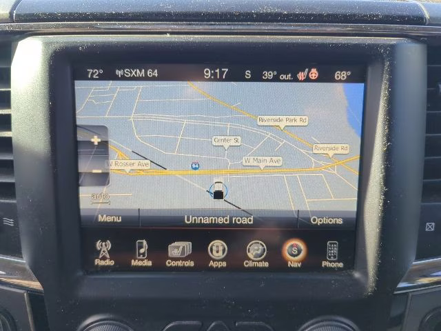 2017 Bright White Clearcoat Ram 1500 Night 4X4 Truck