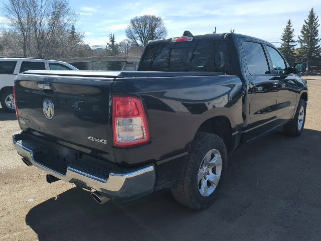 2019 Diamond Black Crystal Pearlcoat Ram 1500 Big Horn 4X4 Truck