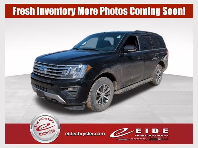 2019 Agate Black Metallic Ford Expedition XLT 4X4 SUV