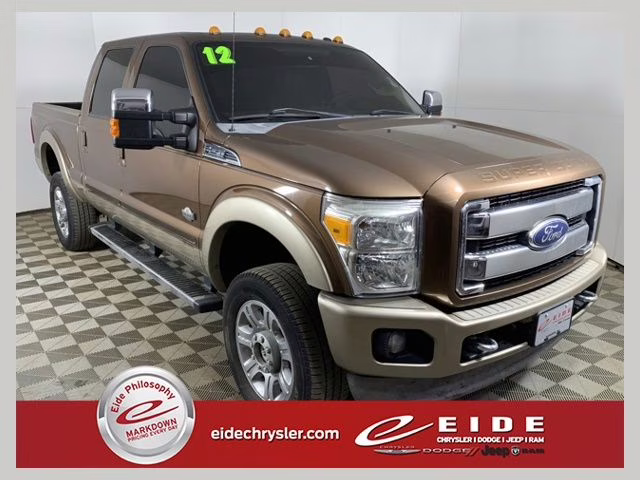 2012 Golden Bronze Metallic Ford Super Duty F-250 SRW King Ranch 4X4 Truck