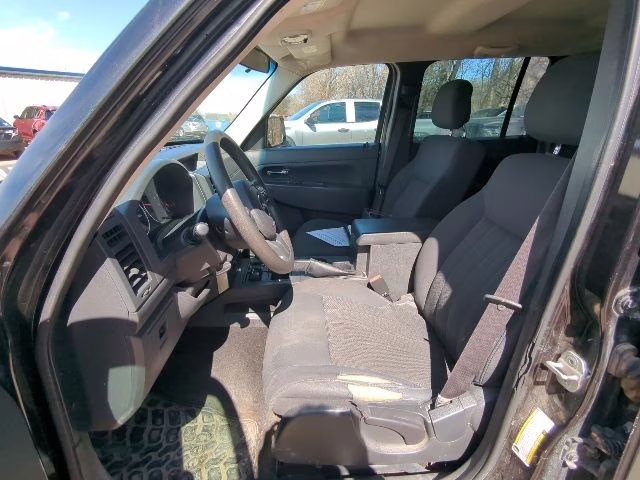 2011 Brilliant Black Crystal Pearlcoat Jeep Liberty Sport 4X4 SUV