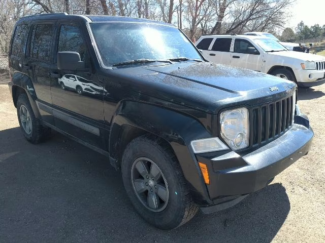 2011 Brilliant Black Crystal Pearlcoat Jeep Liberty Sport 4X4 SUV
