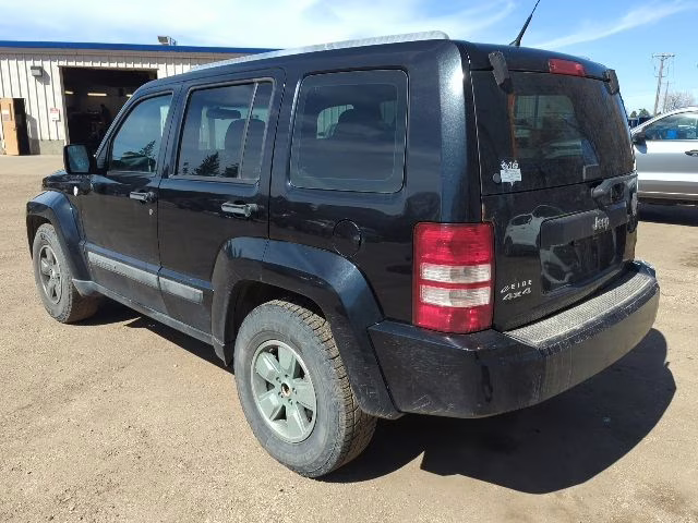 2011 Brilliant Black Crystal Pearlcoat Jeep Liberty Sport 4X4 SUV