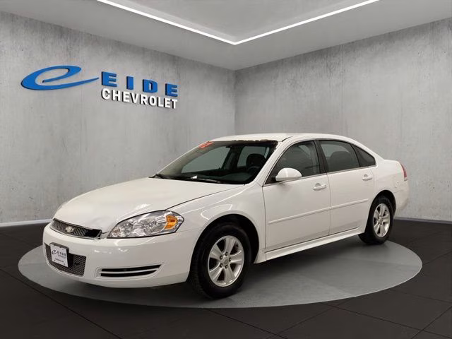 2012 Summit White Chevrolet Impala LS FWD Sedan