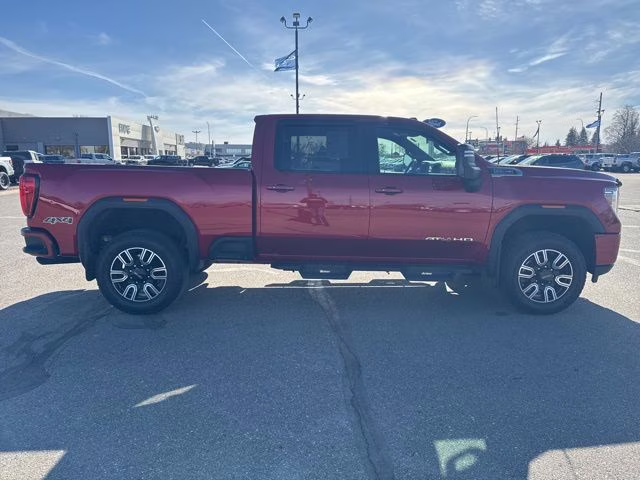 2021 Cayenne Red Tintcoat GMC Sierra 2500HD AT4 4X4 Truck