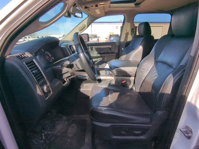 2017 Bright White Clearcoat Ram 1500 Night 4X4 Truck