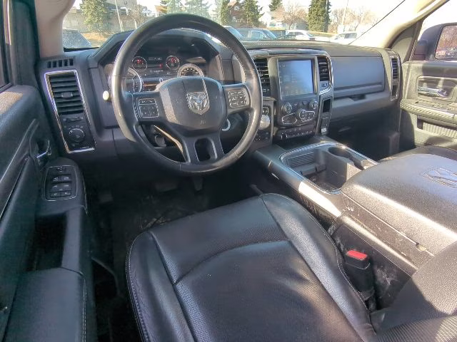 2017 Bright White Clearcoat Ram 1500 Night 4X4 Truck