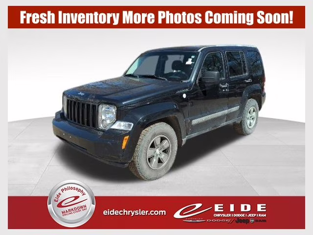 2011 Brilliant Black Crystal Pearlcoat Jeep Liberty Sport 4X4 SUV