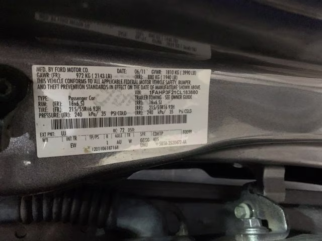 2012 Sterling Gray Metallic Ford Focus SE FWD Sedan