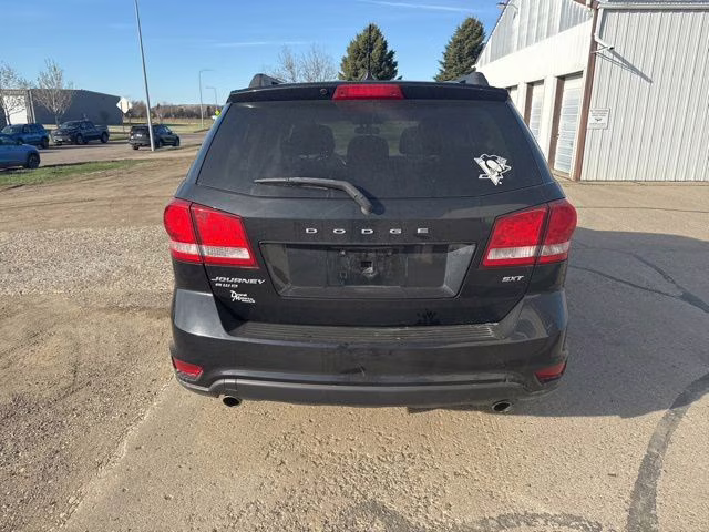 2015 Pitch Black Clearcoat Dodge Journey SXT AWD SUV