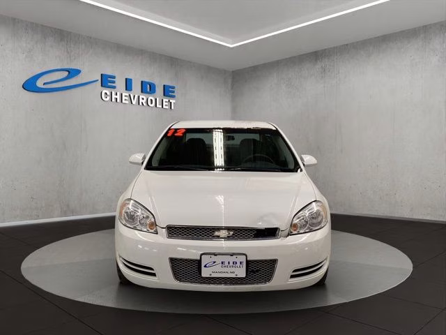 2012 Summit White Chevrolet Impala LS FWD Sedan