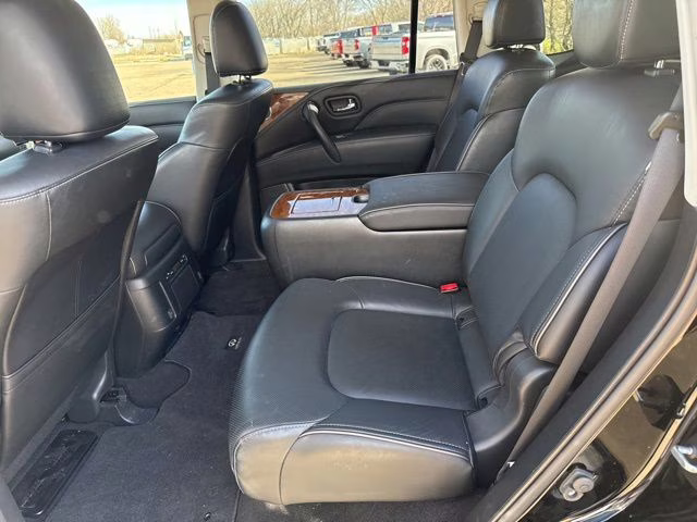 2019 Black Obsidian INFINITI QX80 LUXE 4X4 SUV