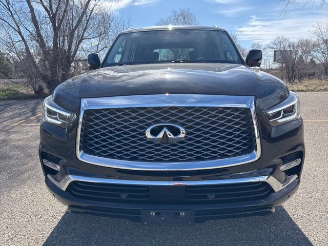2019 Black Obsidian INFINITI QX80 LUXE 4X4 SUV