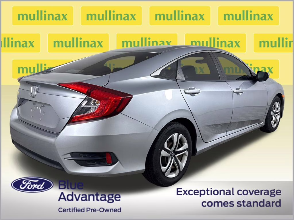 2017 Lunar Silver Metallic Honda Civic LX FWD Sedan