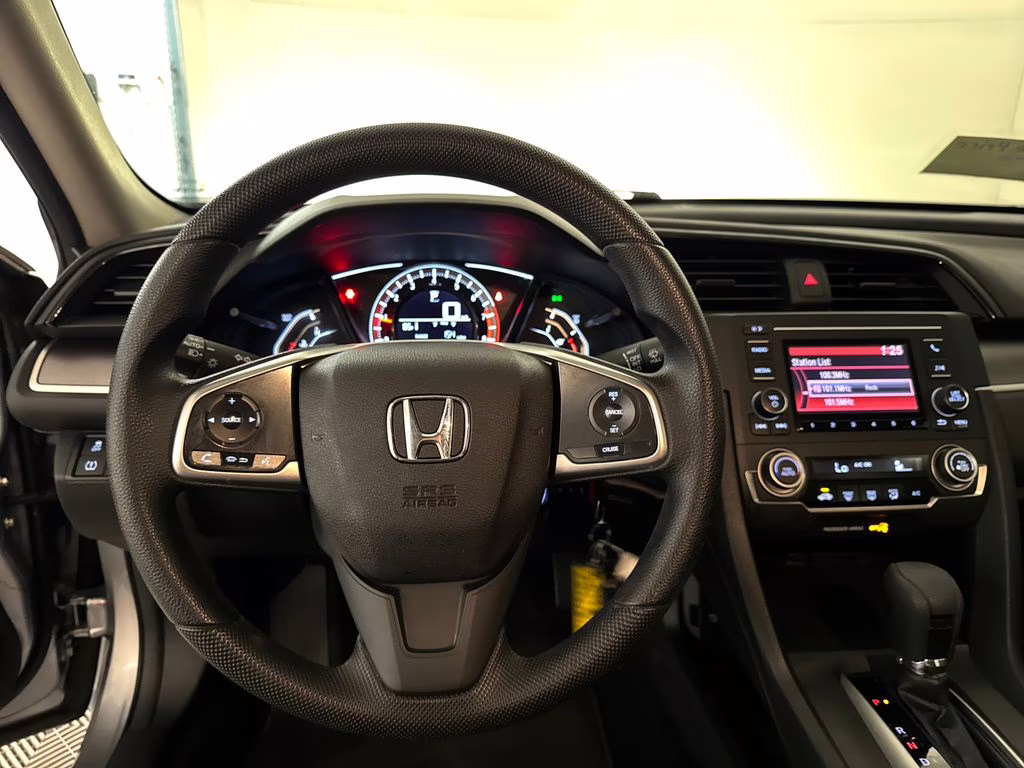 2017 Lunar Silver Metallic Honda Civic LX FWD Sedan