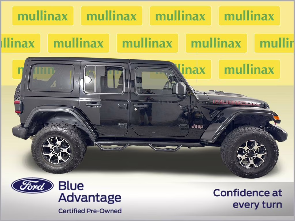 2022 Black Clearcoat Jeep Wrangler Unlimited Rubicon 4X4 SUV