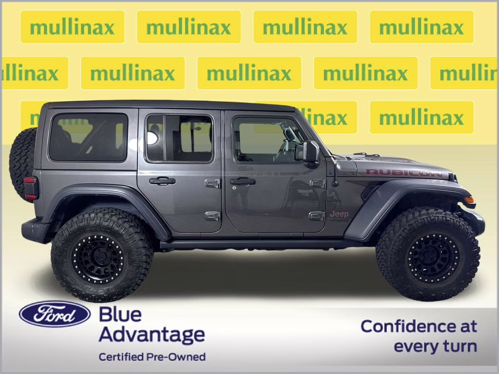 2019 Granite Crystal Metallic Clearcoat Jeep Wrangler Unlimited Rubicon 4X4 SUV