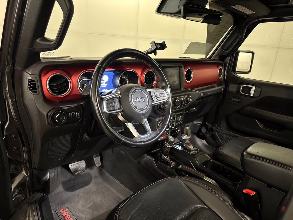 2019 Granite Crystal Metallic Clearcoat Jeep Wrangler Unlimited Rubicon 4X4 SUV