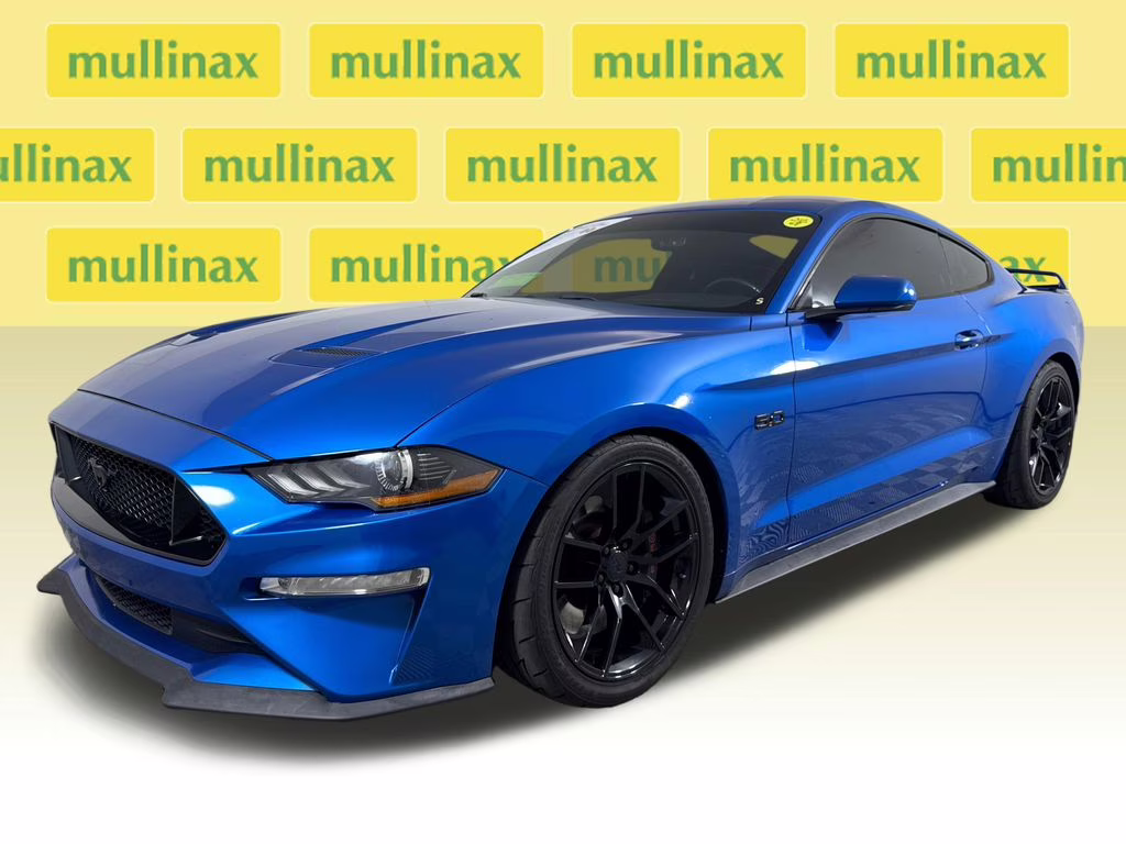 2019 Velocity Blue Metallic Ford Mustang GT RWD Coupe