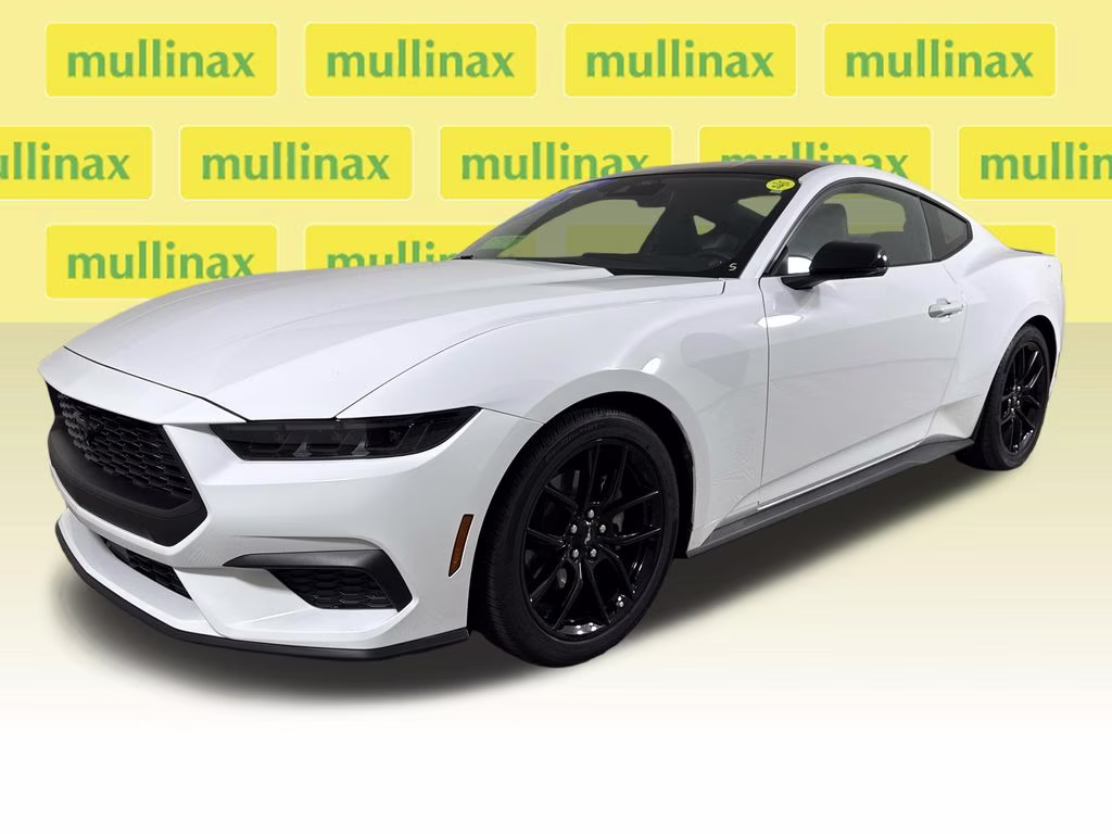 2024 Oxford White Ford Mustang EcoBoost Premium RWD Coupe