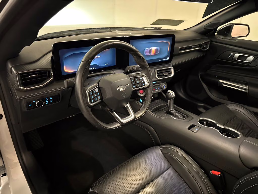 2024 Oxford White Ford Mustang EcoBoost Premium RWD Coupe