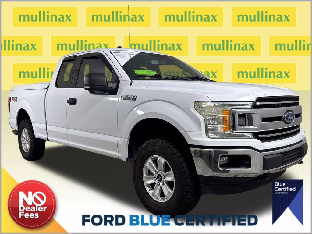 2018 Oxford White Ford F-150 XLT 4X4 Truck