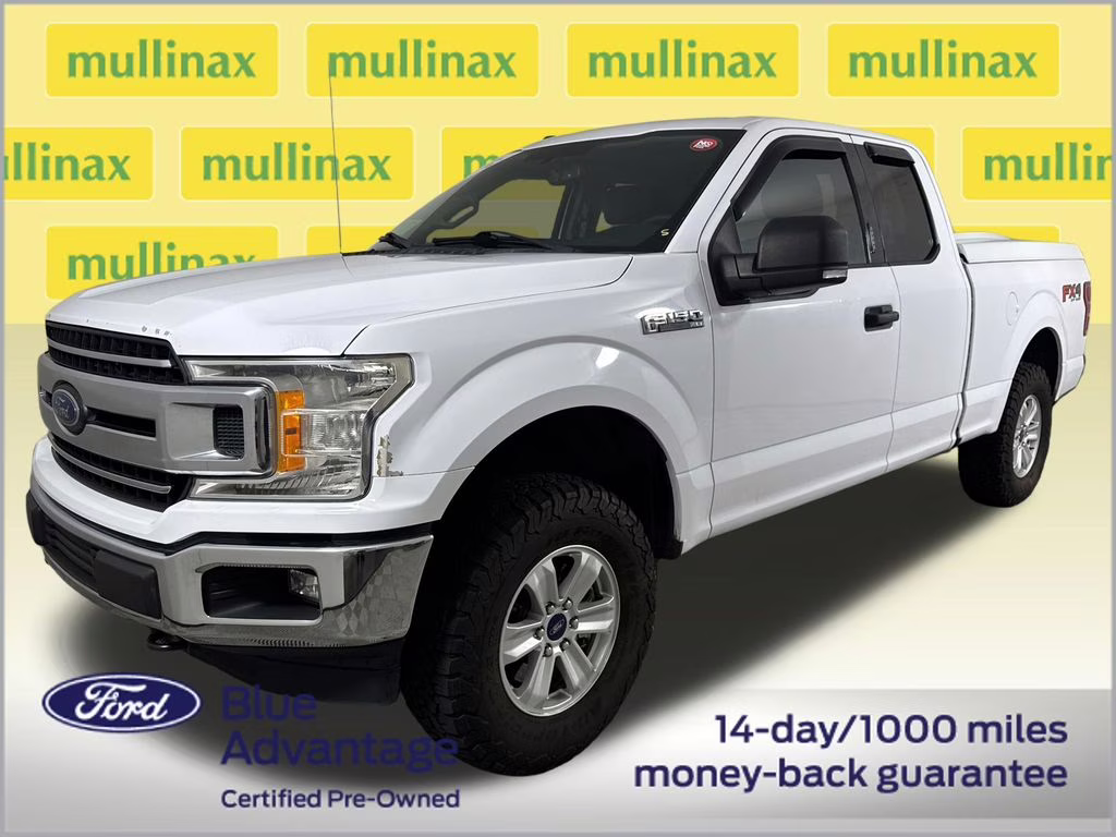2018 Oxford White Ford F-150 XLT 4X4 Truck