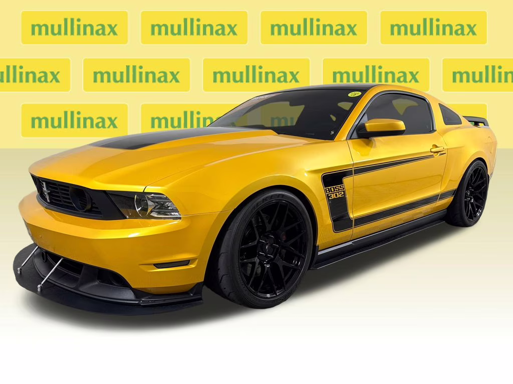 2012 Burnt Orange Ford Mustang Boss 302 RWD Coupe