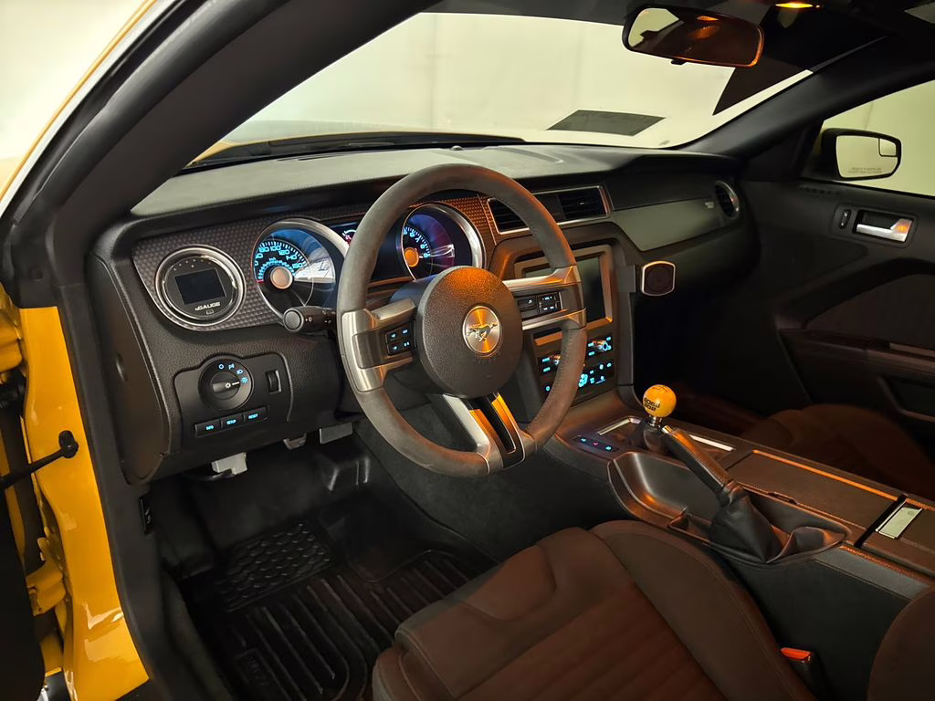 2012 Burnt Orange Ford Mustang Boss 302 RWD Coupe