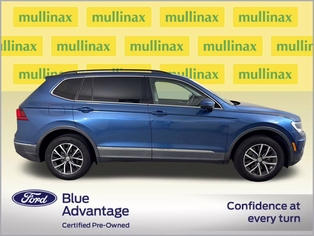2020 Silk Blue Metallic Volkswagen Tiguan 2.0T SE FWD SUV