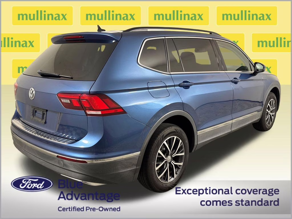 2020 Silk Blue Metallic Volkswagen Tiguan 2.0T SE FWD SUV