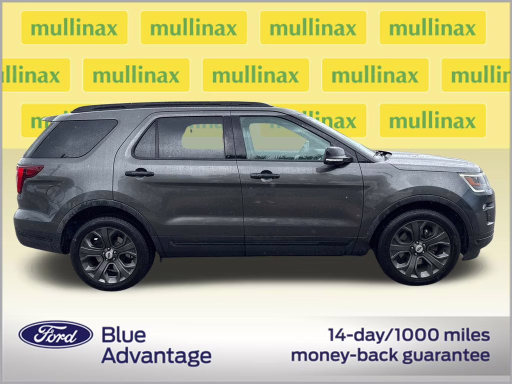 2018 Magnetic Metallic Ford Explorer Sport 4X4 SUV