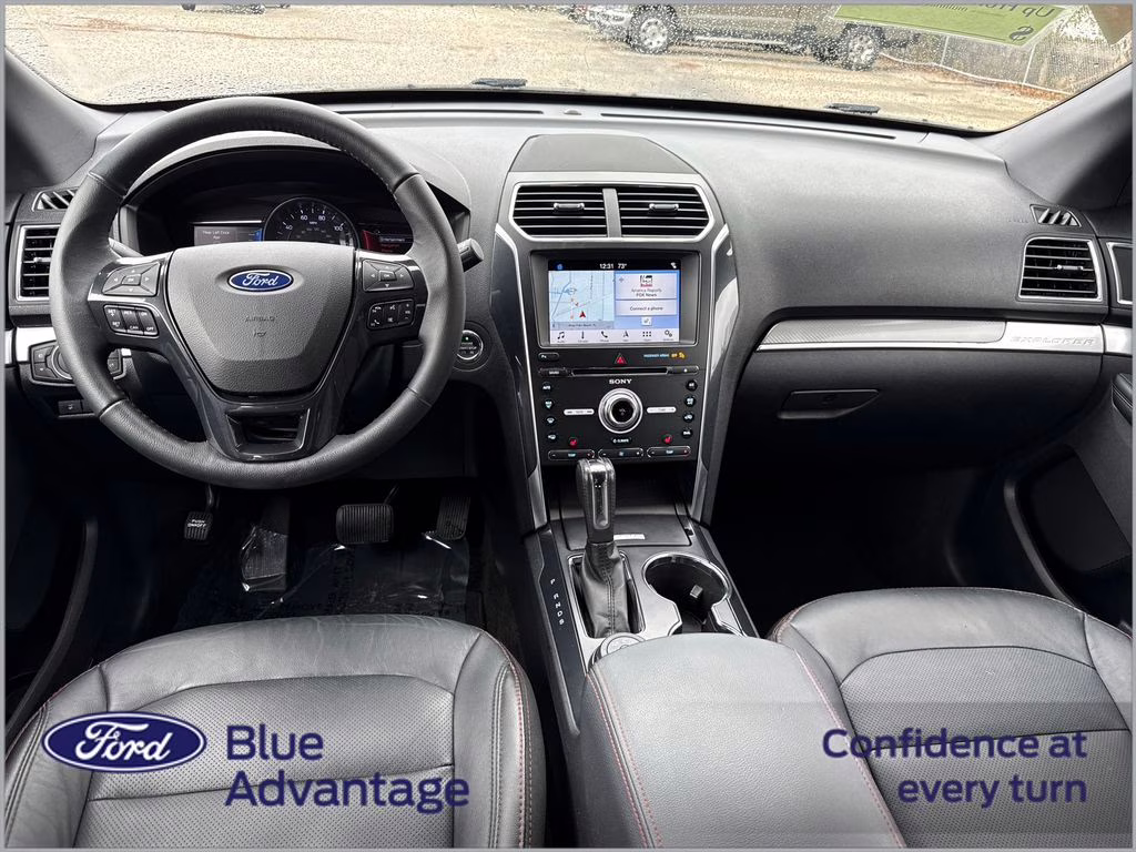 2018 Magnetic Metallic Ford Explorer Sport 4X4 SUV