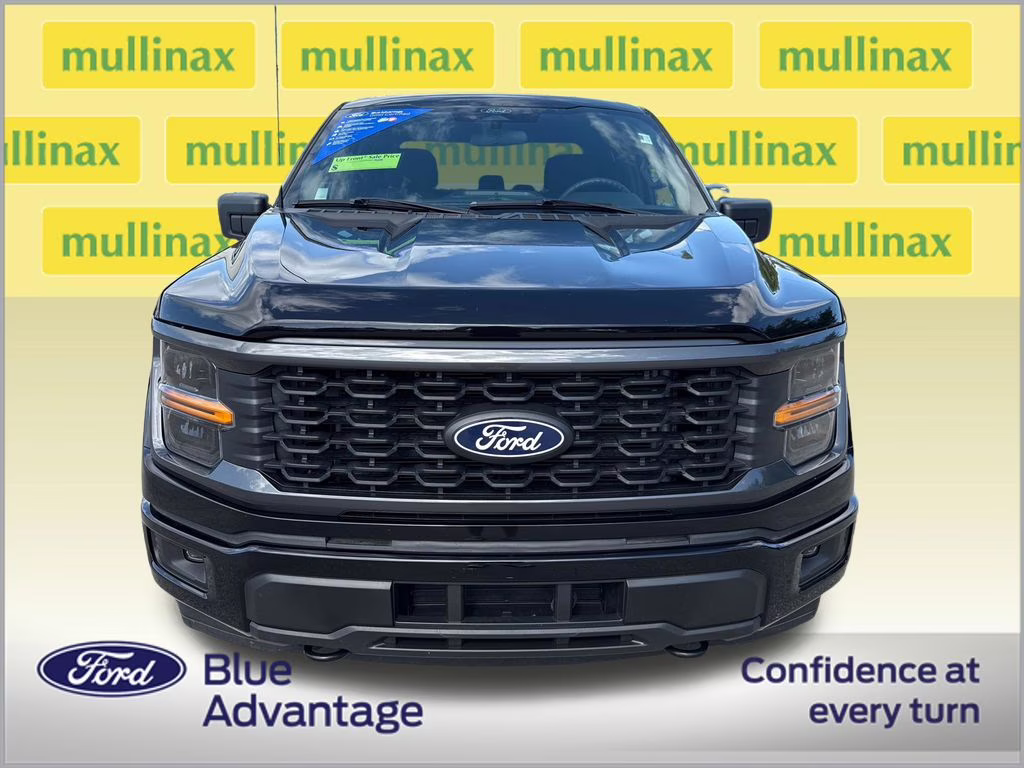 2024 Agate Black Metallic Ford F-150 STX 4X4 Truck