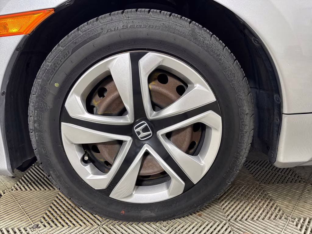 2017 Lunar Silver Metallic Honda Civic LX FWD Sedan