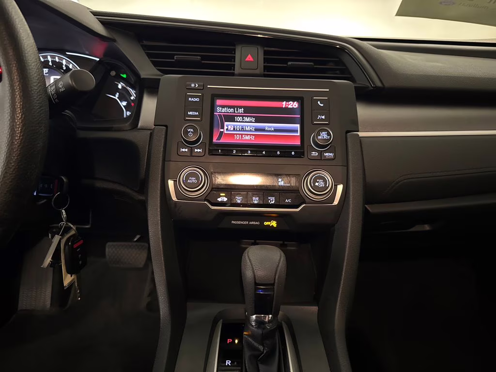 2017 Lunar Silver Metallic Honda Civic LX FWD Sedan