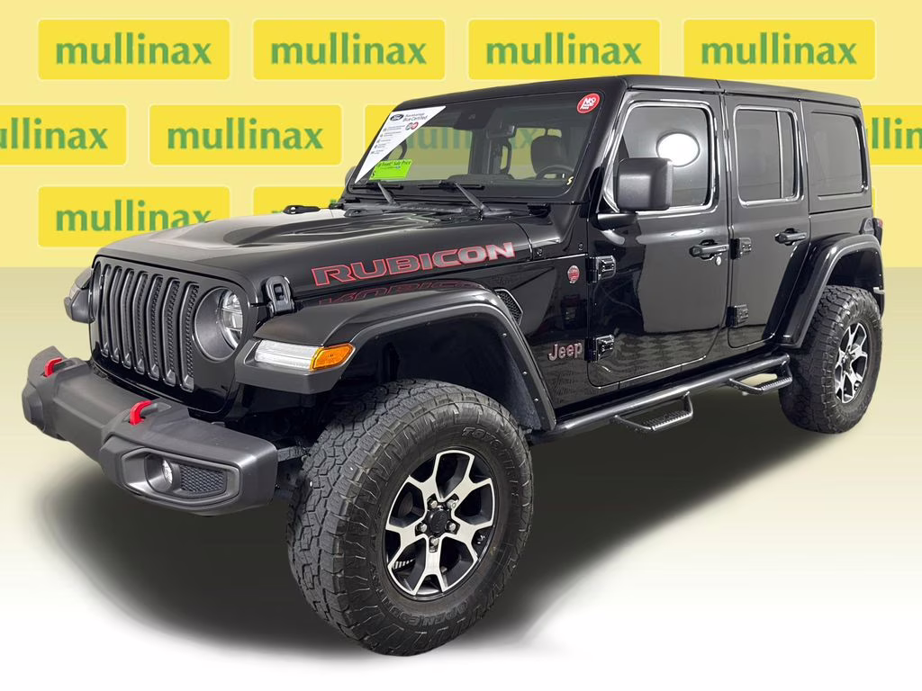 2022 Black Clearcoat Jeep Wrangler Unlimited Rubicon 4X4 SUV