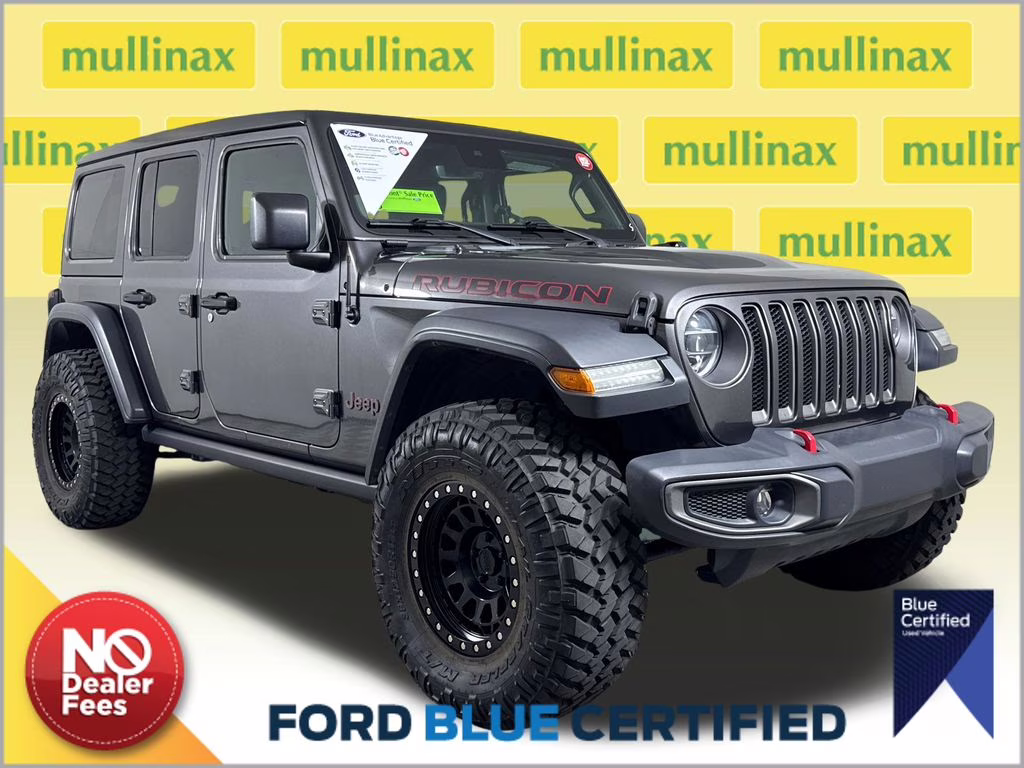 2019 Granite Crystal Metallic Clearcoat Jeep Wrangler Unlimited Rubicon 4X4 SUV