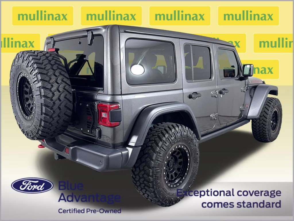2019 Granite Crystal Metallic Clearcoat Jeep Wrangler Unlimited Rubicon 4X4 SUV