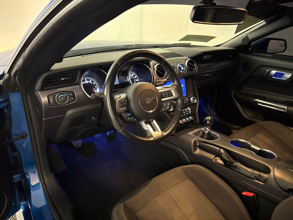 2019 Velocity Blue Metallic Ford Mustang GT RWD Coupe