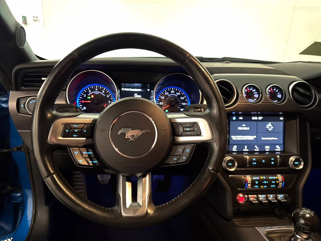 2019 Velocity Blue Metallic Ford Mustang GT RWD Coupe