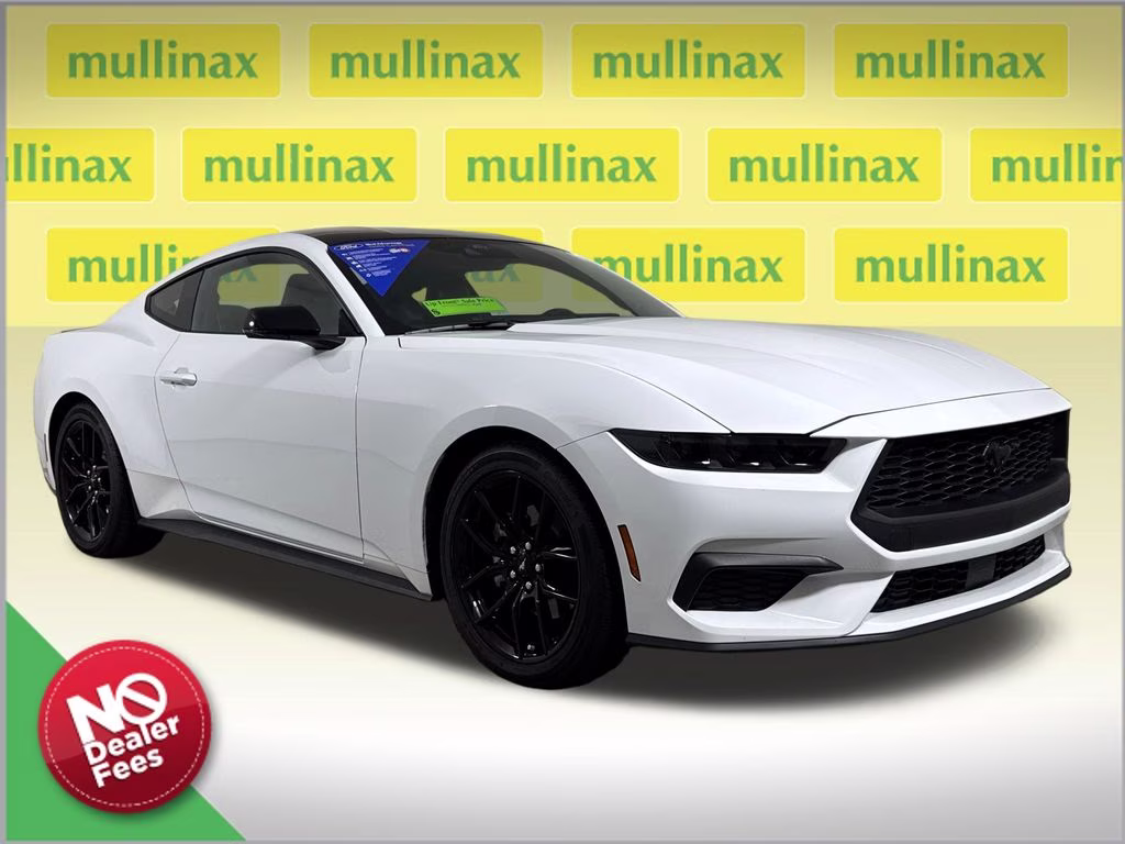 2024 Oxford White Ford Mustang EcoBoost Premium RWD Coupe